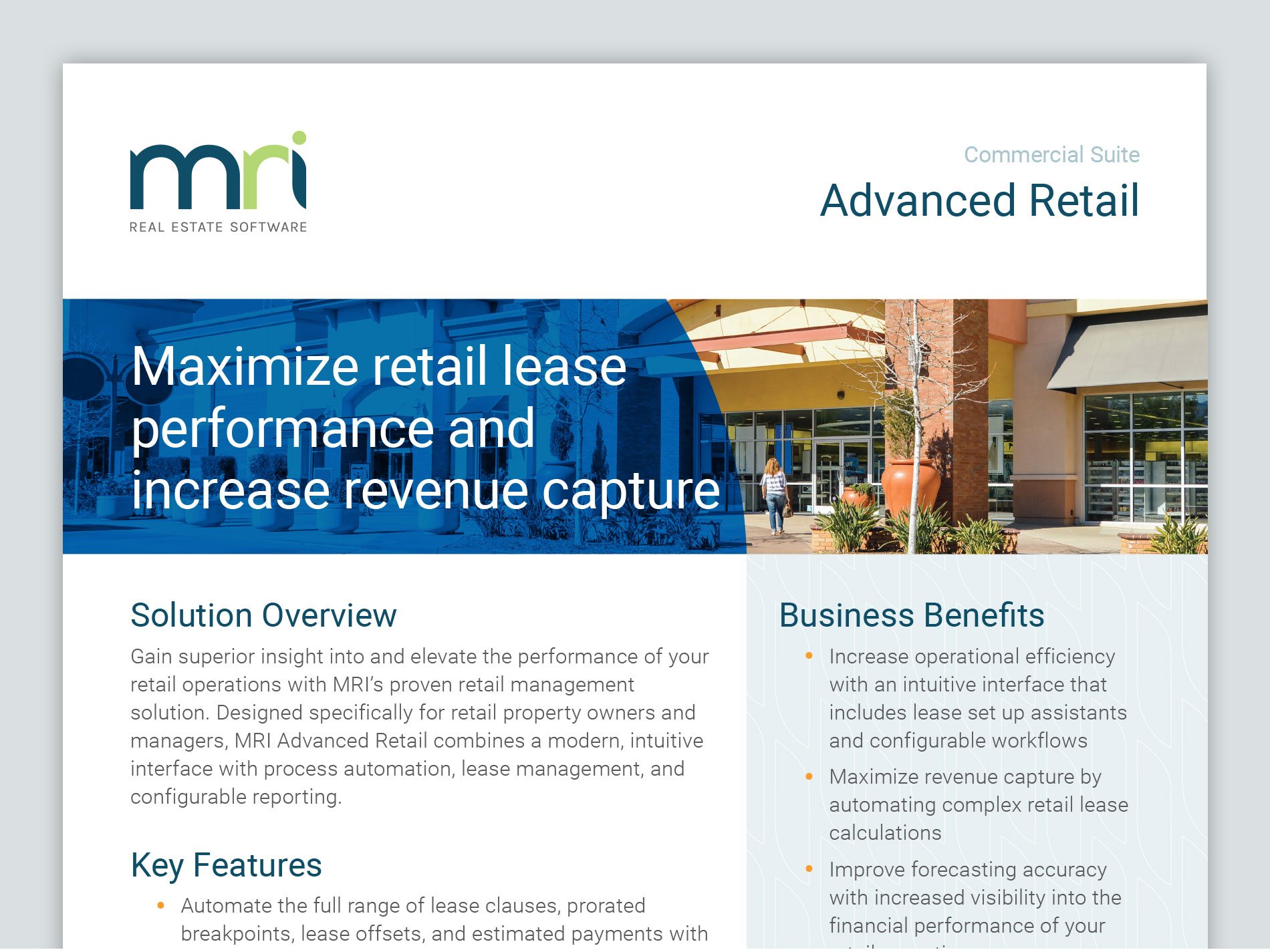Advanced Retail - MRI Software | AU
