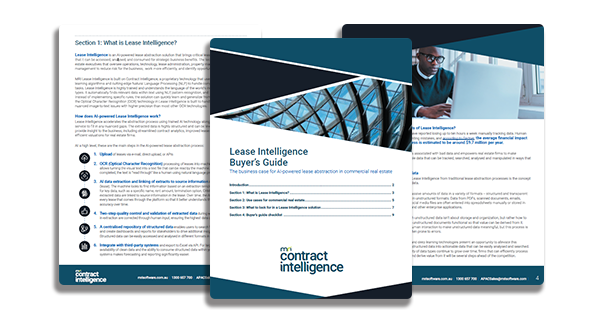 AI powered lease abstraction buyer's guide