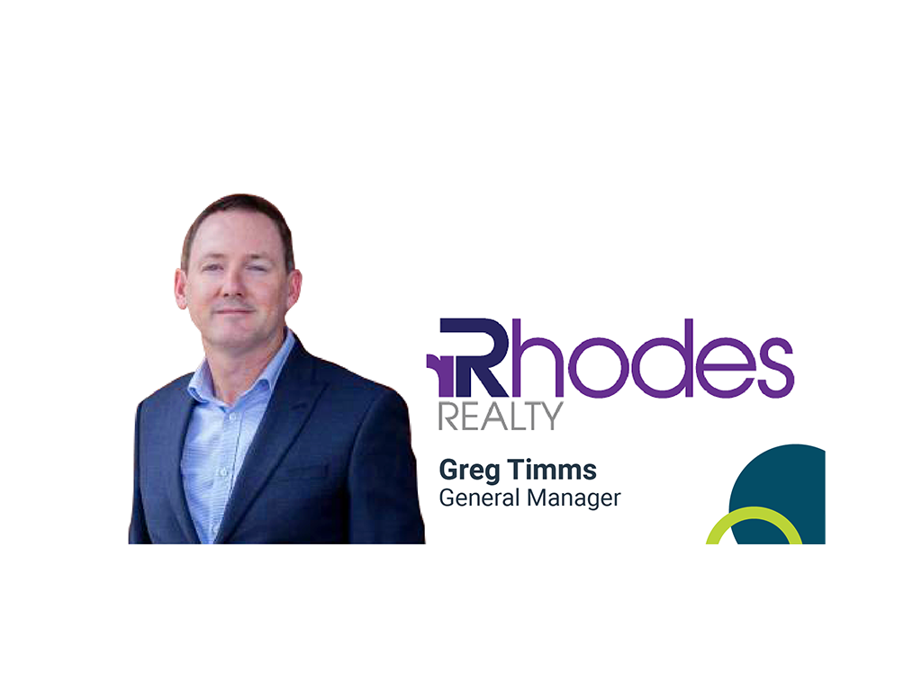 gregg timms - rhodes realty logo