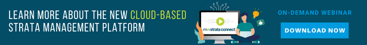 Strata Connect cloud based strata management platform webinar