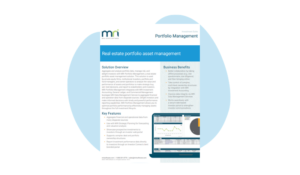 portfolio management data sheet