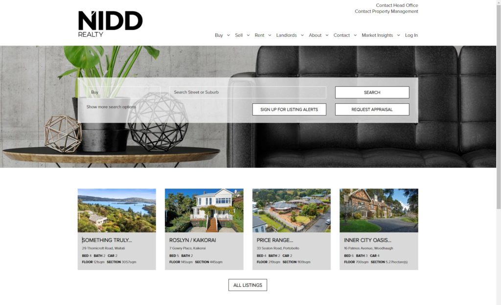 Estate agent website: nidd realty