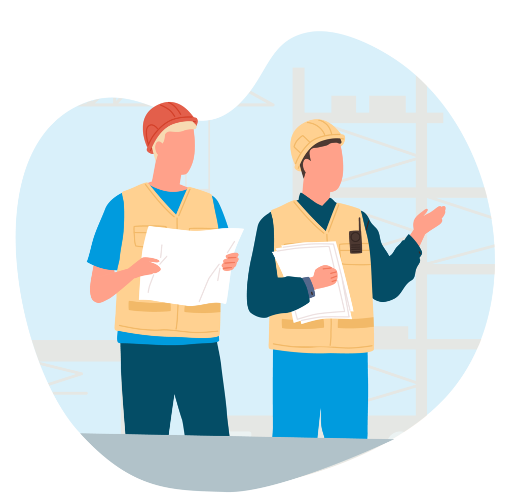 Contractors onsite
