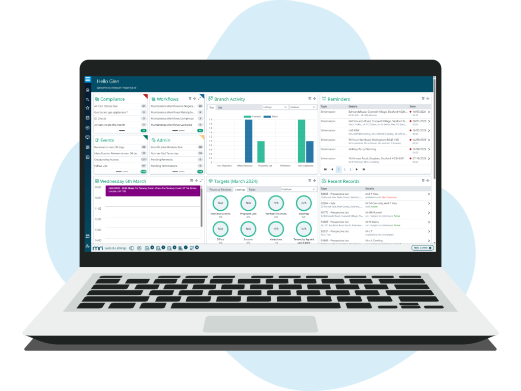 Estate agency software