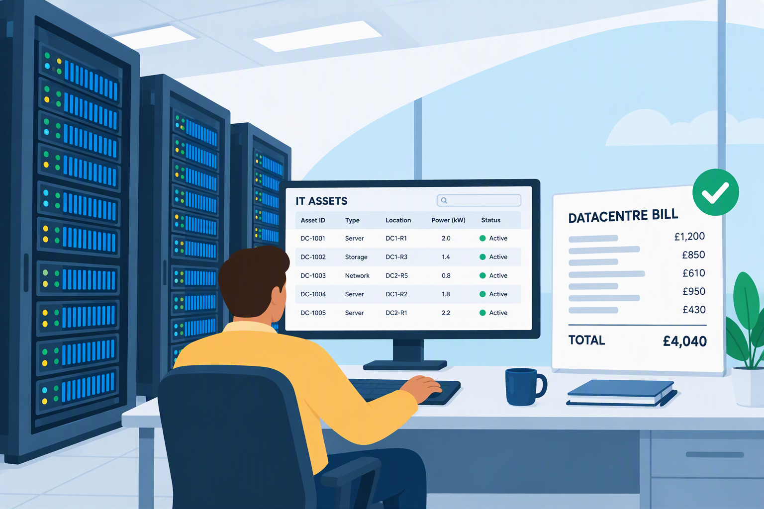 Why datacentre billing accuracy starts with asset data