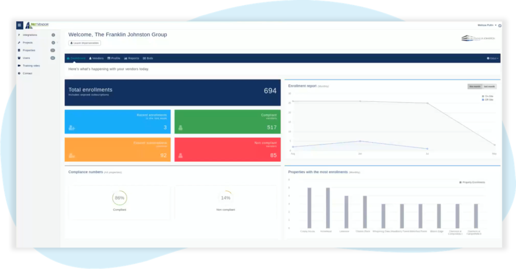 NetVendor Integration Video Screenshot