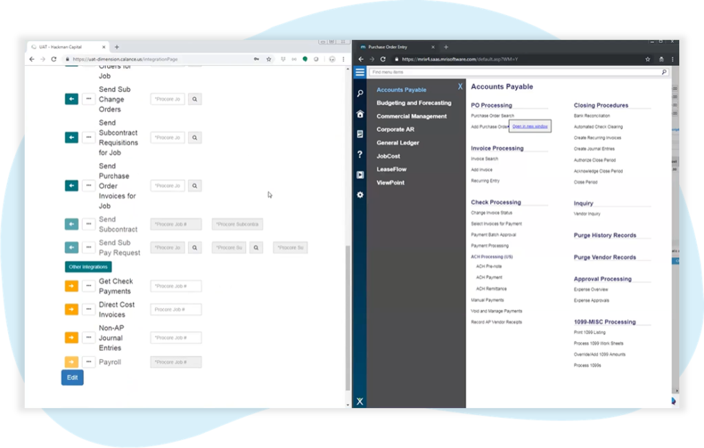 Calance Integration Video Screenshot