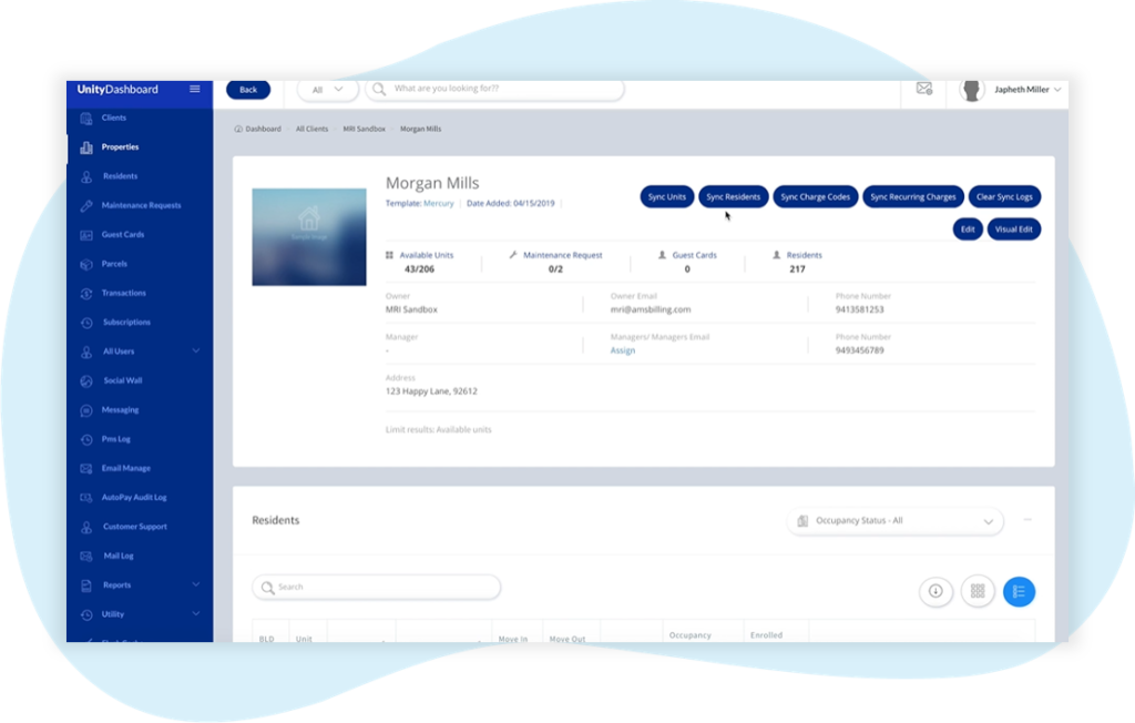 AMS Integration Video Screenshot