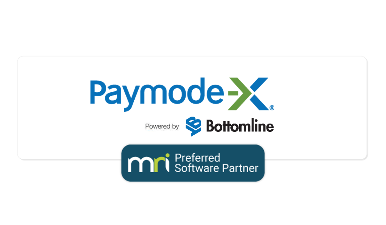 Paymode X Bottomline Line MRI Software Preferred Partner