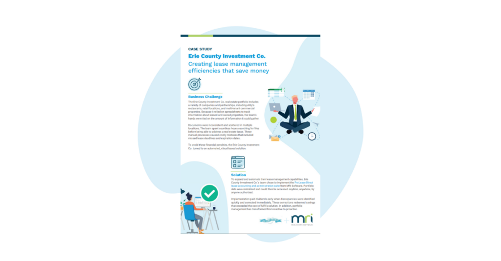 Erie County Investment Co. case study