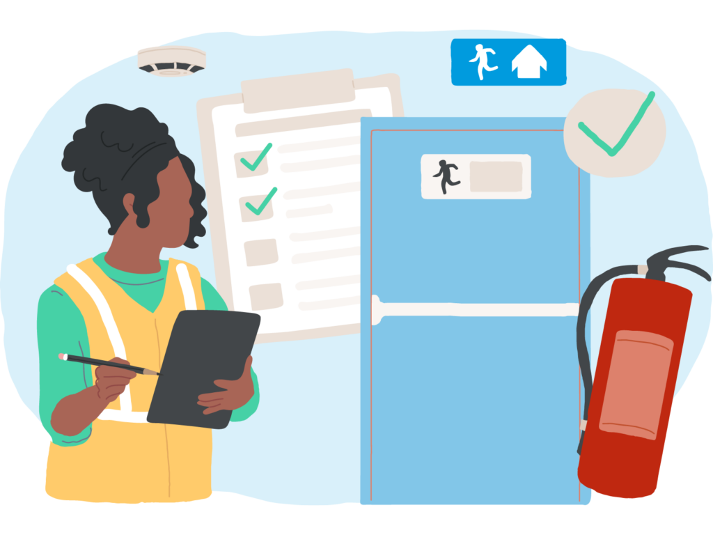 building preventative maintenance software illustration