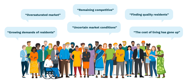 multifamily apartment leasing trends - biggest concerns