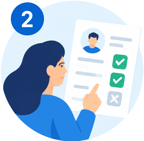 Engage, Icon - Get screened